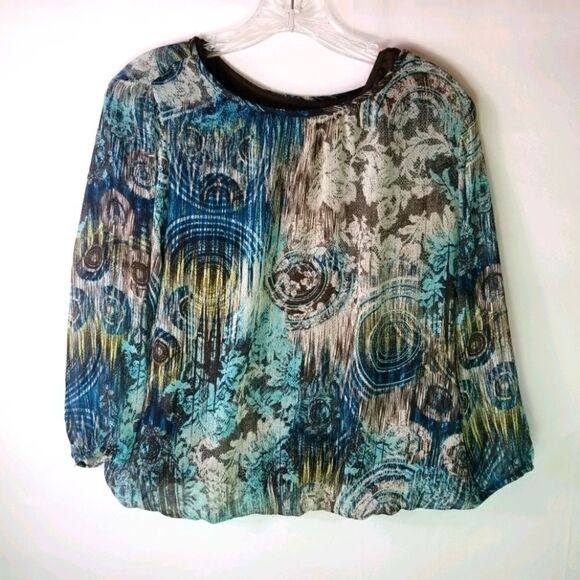 Christopher and Banks Top with Elastic Waist. Size - Picture 1 of 8